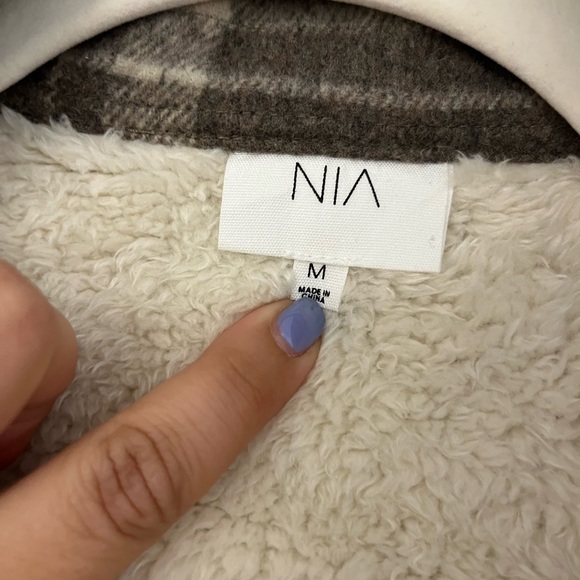 NIA plaid shirt jacket - Picture 2 of 5